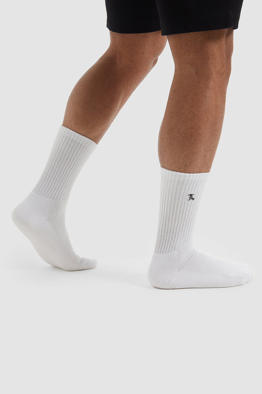 3 Pack Sports Socks In White - TAILORED ATHLETE - USA