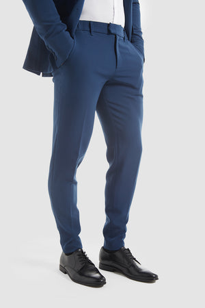 True Athletic Fit Tech Suit Pants In Navy - TAILORED ATHLETE - USA
