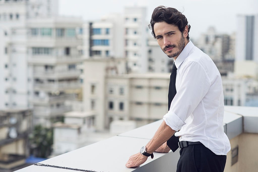 how should a slim fit dress shirt fit Shop Slim-Fit Stretch Dress Shirt with TEKFIT main image 1