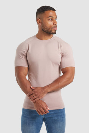 Athletic Fit T-Shirt in Plaster - TAILORED ATHLETE - USA