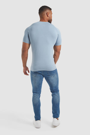 Athletic Fit T-Shirt in Storm - TAILORED ATHLETE - USA