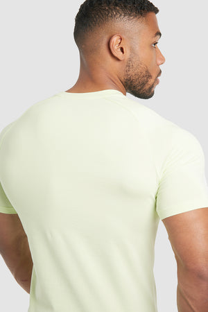 Athletic Fit T-Shirt in Lime Sorbet - TAILORED ATHLETE - USA