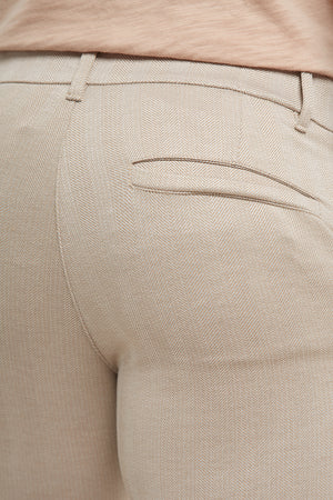 Patterned Trouser in Sand - TAILORED ATHLETE - USA