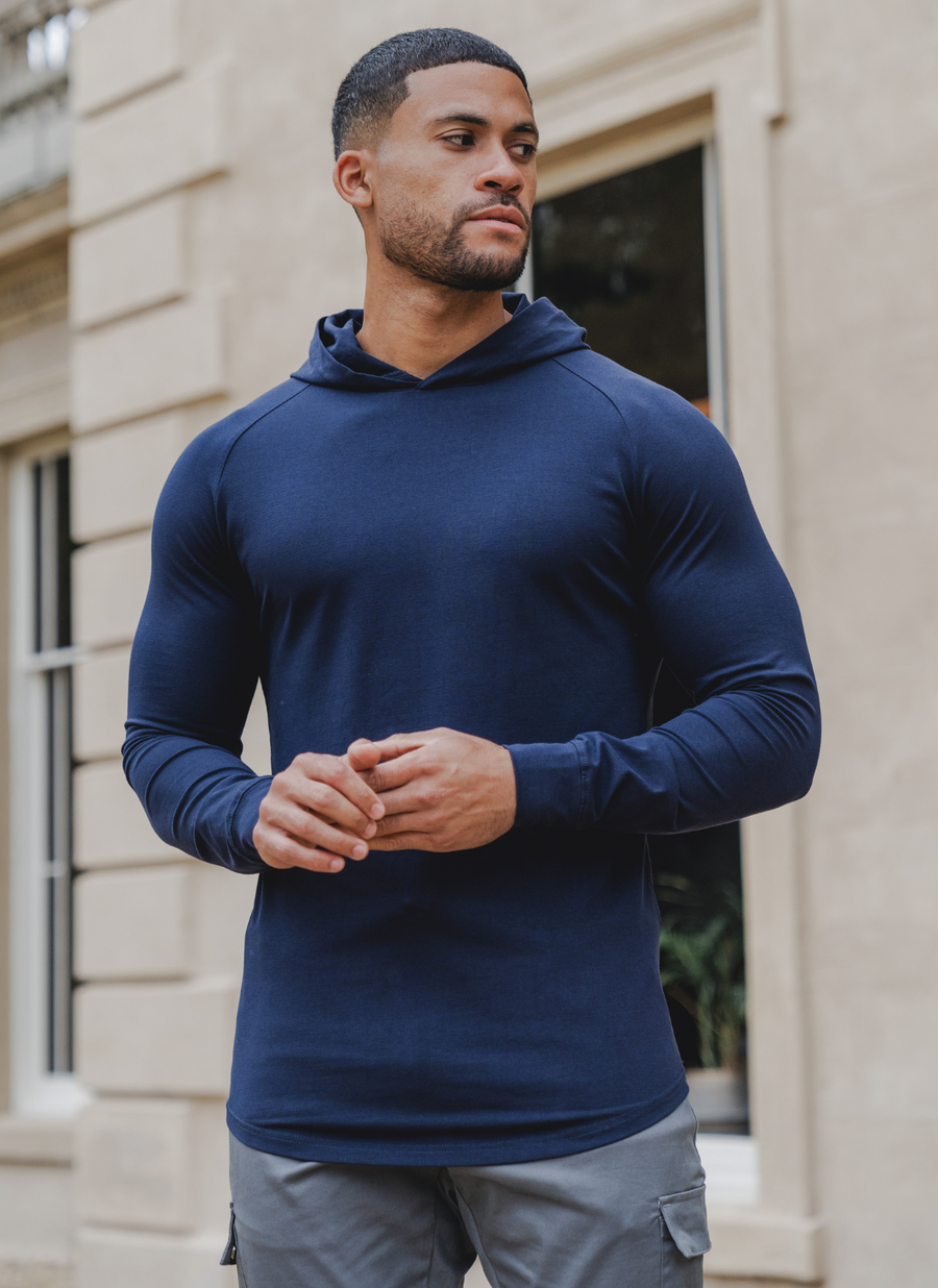 Navy Blue Work Shirt Long Sleeve