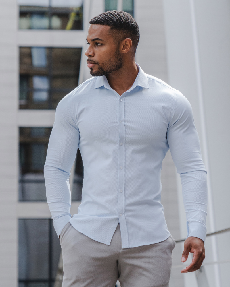 Dress Shirts for Men, Athletic Fit