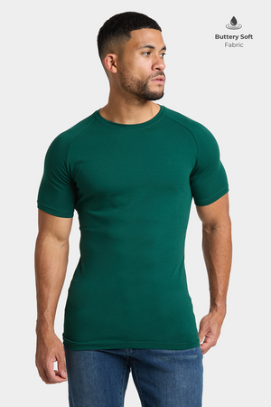 Premium Athletic T-Shirt in Oxidised Green - TAILORED ATHLETE - USA