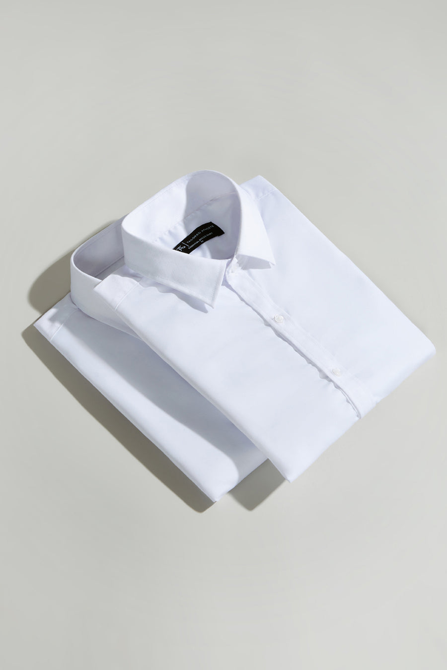 2pk Athletic Fit Dress Shirt in White - TAILORED ATHLETE - USA