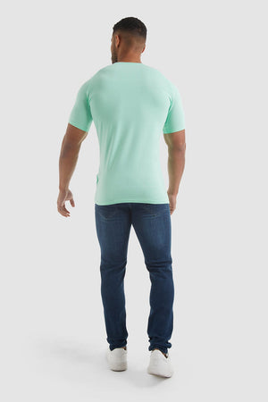 Athletic Fit T-Shirt in Spearmint - TAILORED ATHLETE - USA