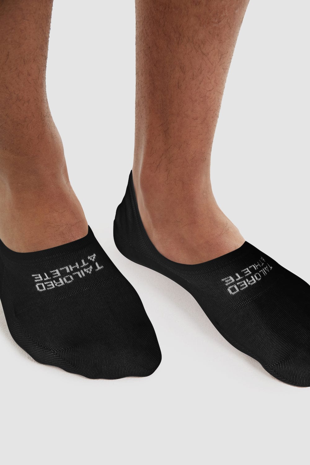 6 Pack No Show Socks In Black - TAILORED ATHLETE - USA