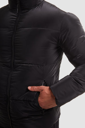 Puffa Jacket in Black - TAILORED ATHLETE - USA