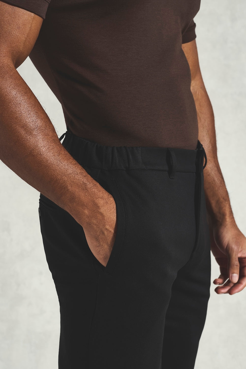 365 Athletic Fit Pants in Black - TAILORED ATHLETE - USA