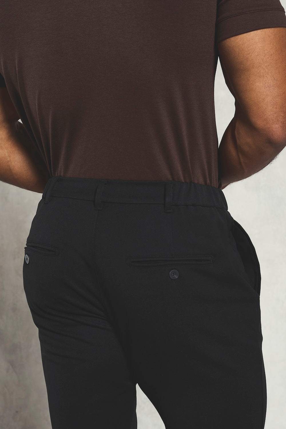 365 Athletic Fit Pants in Black - TAILORED ATHLETE - USA
