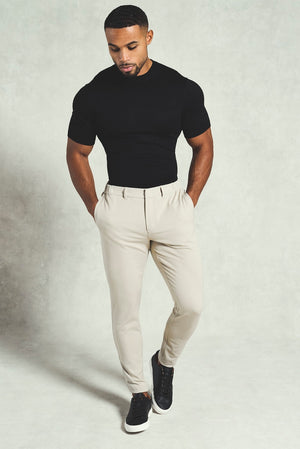 365 Athletic Fit Pants in Sand - TAILORED ATHLETE - USA