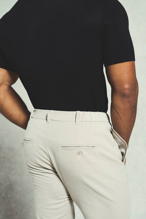 365 Athletic Fit Pants in Sand - TAILORED ATHLETE - USA