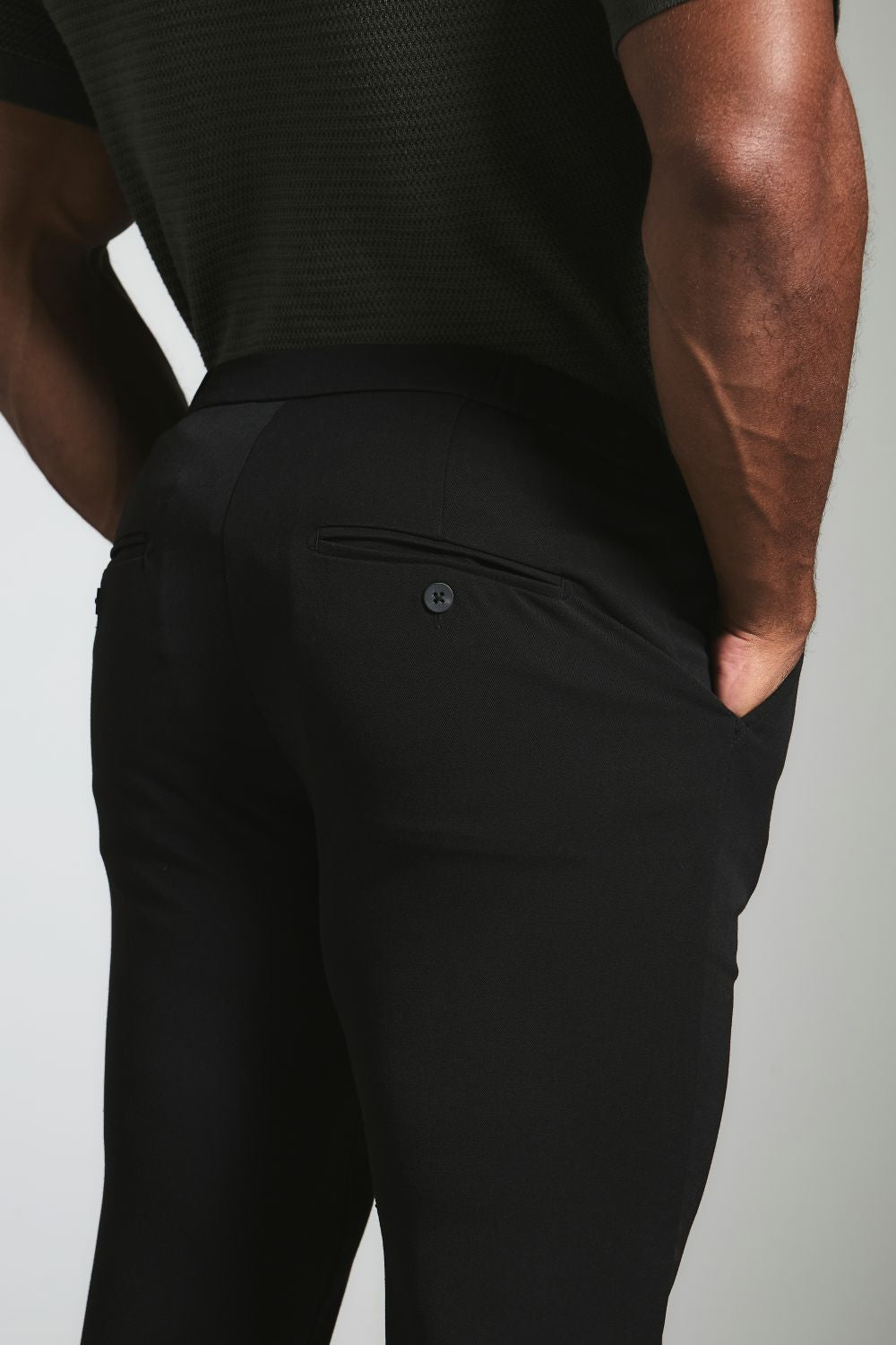 365 Athletic Fit Pants in Black