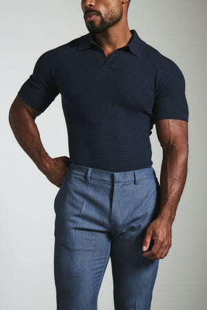 Athletic Fit Essential Pants in Chambray