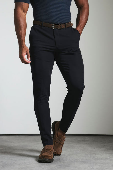Athletic Fit Essential Pants in Navy