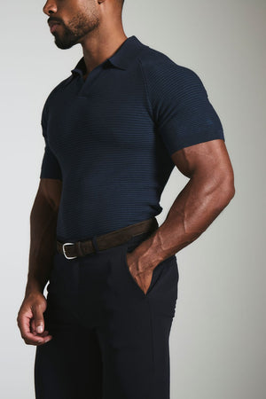 Athletic Fit Essential Pants in Navy