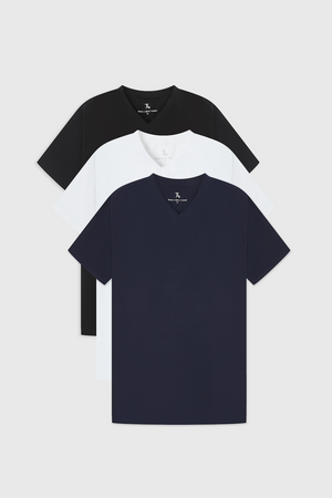 Athletic Fit Favourites V-Neck 3-Pack - TAILORED ATHLETE - USA