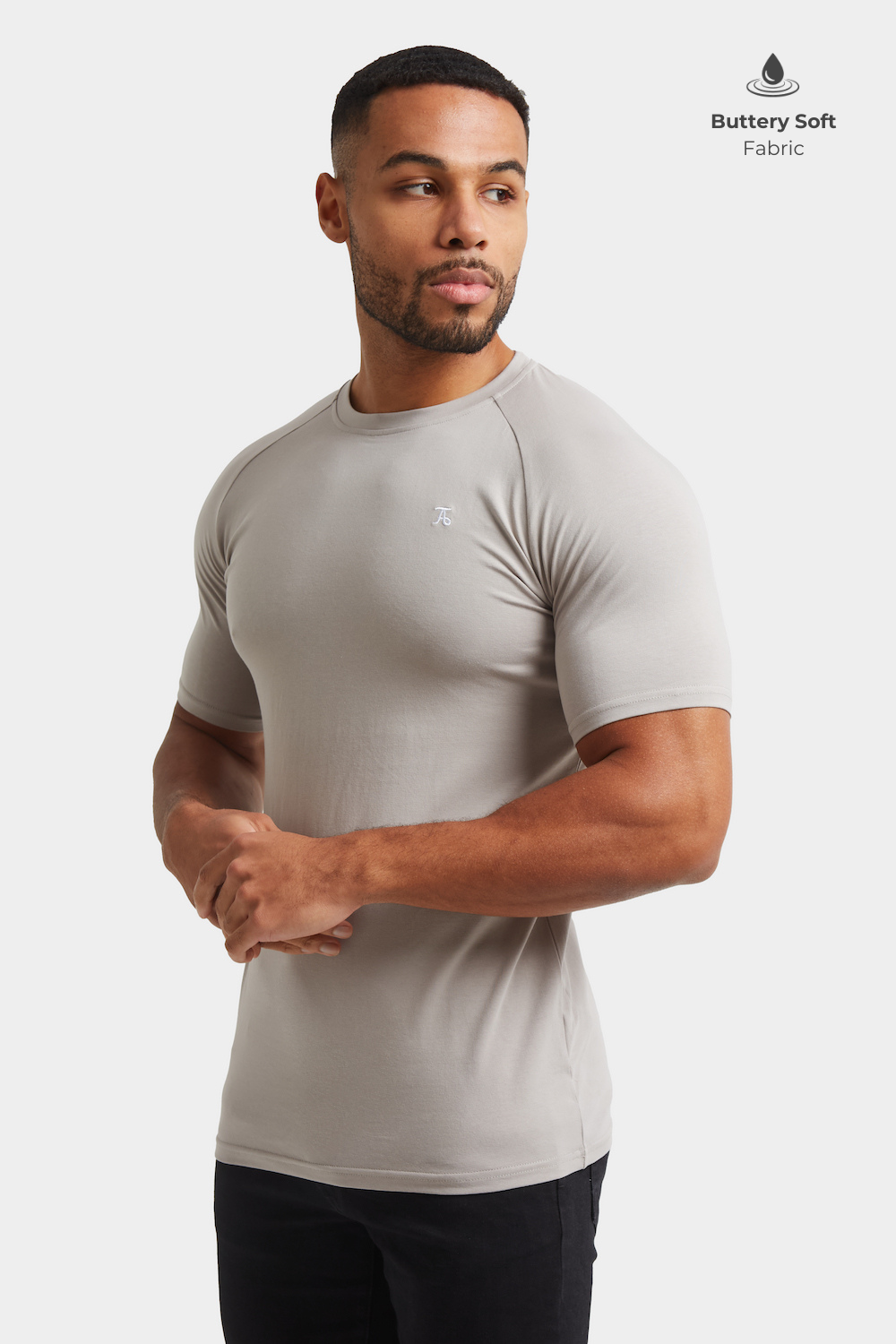 Premium Athletic Fit T-Shirt in Concrete Grey - TAILORED ATHLETE - USA