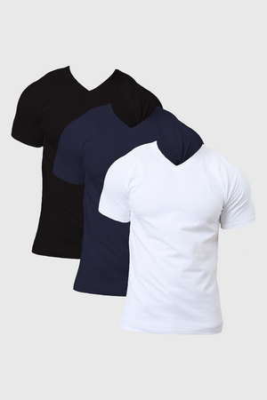 Athletic Fit Favourites V-Neck 3-Pack - TAILORED ATHLETE - USA