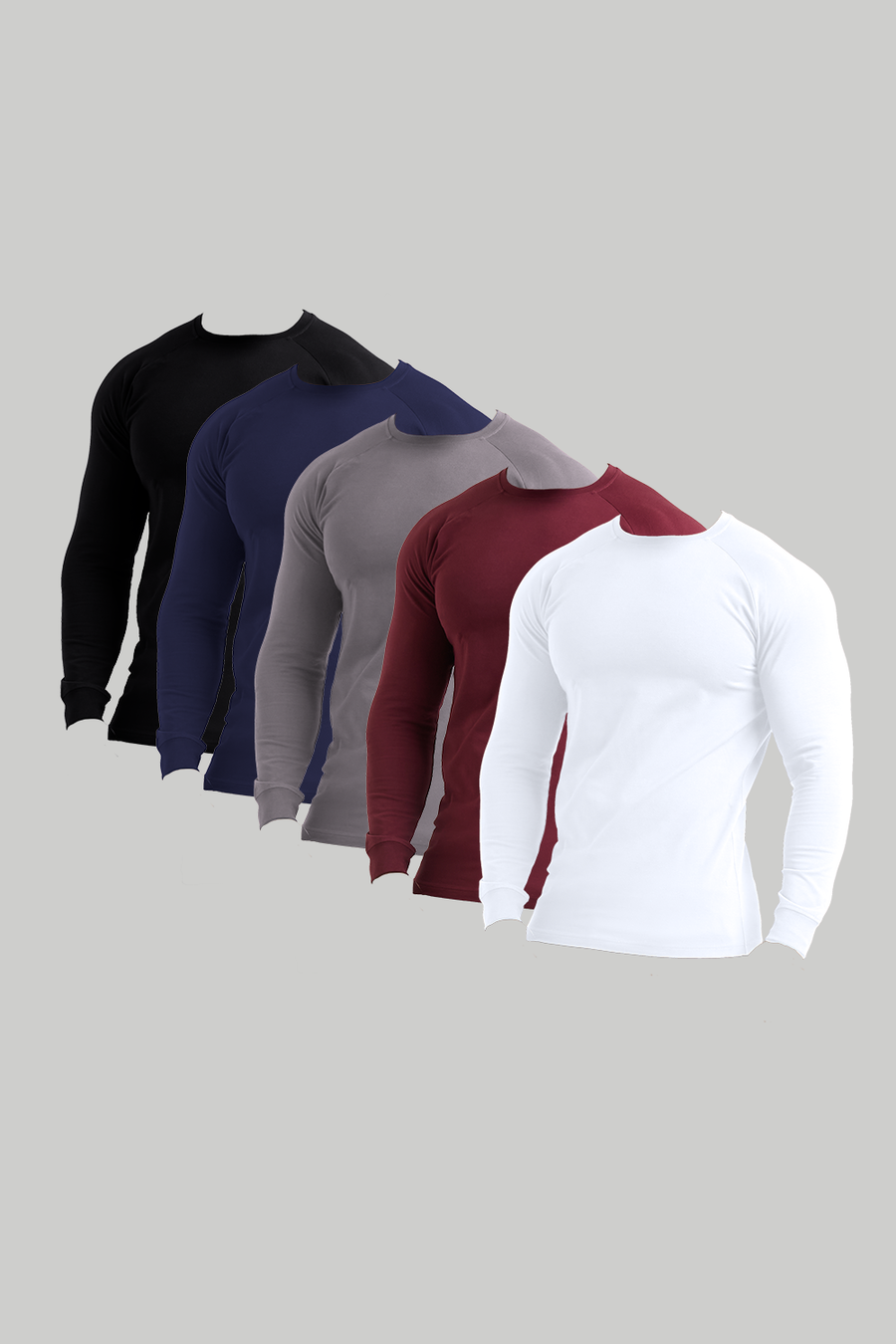 Athletic Fit Long Sleeve Starter 5-Pack - TAILORED ATHLETE - USA