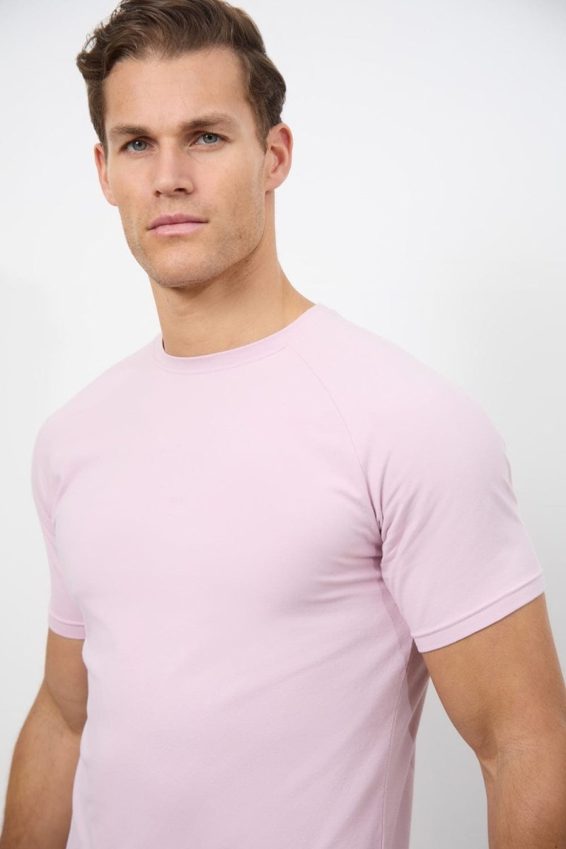 Athletic Fit T-Shirt in Pink - TAILORED ATHLETE - USA