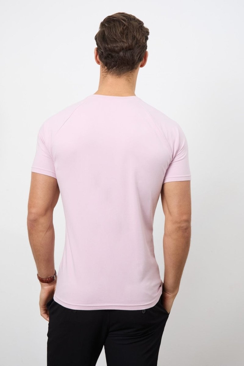 Athletic Fit T-Shirt in Pink - TAILORED ATHLETE - USA