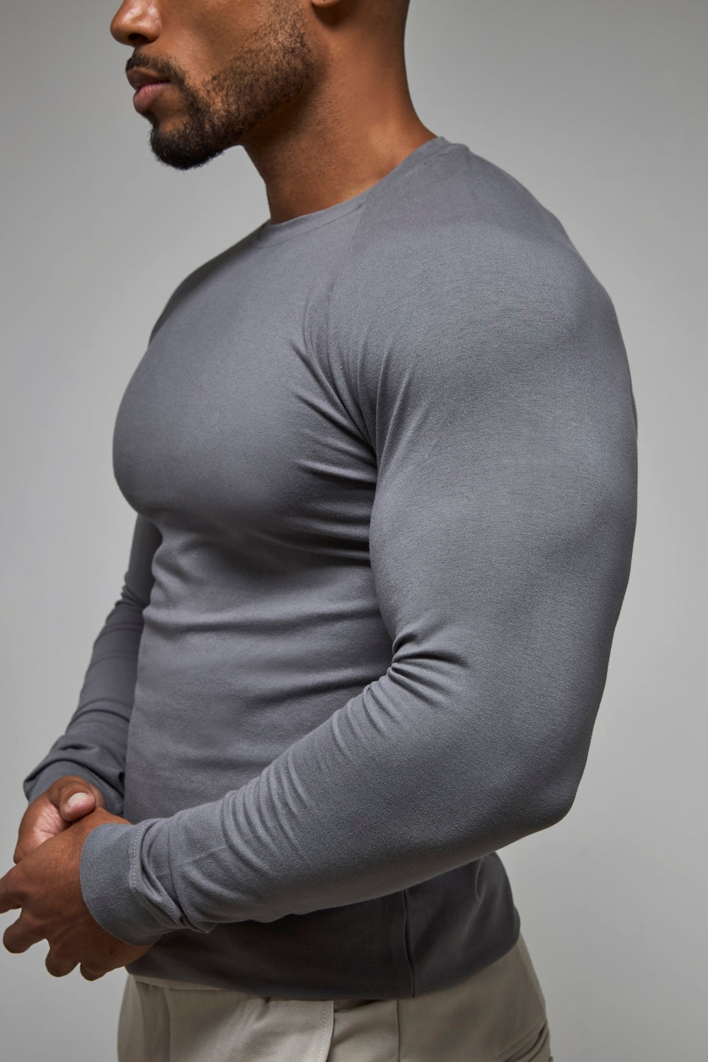 Athletic Fit Long Sleeve Easy 3-Pack - TAILORED ATHLETE - USA