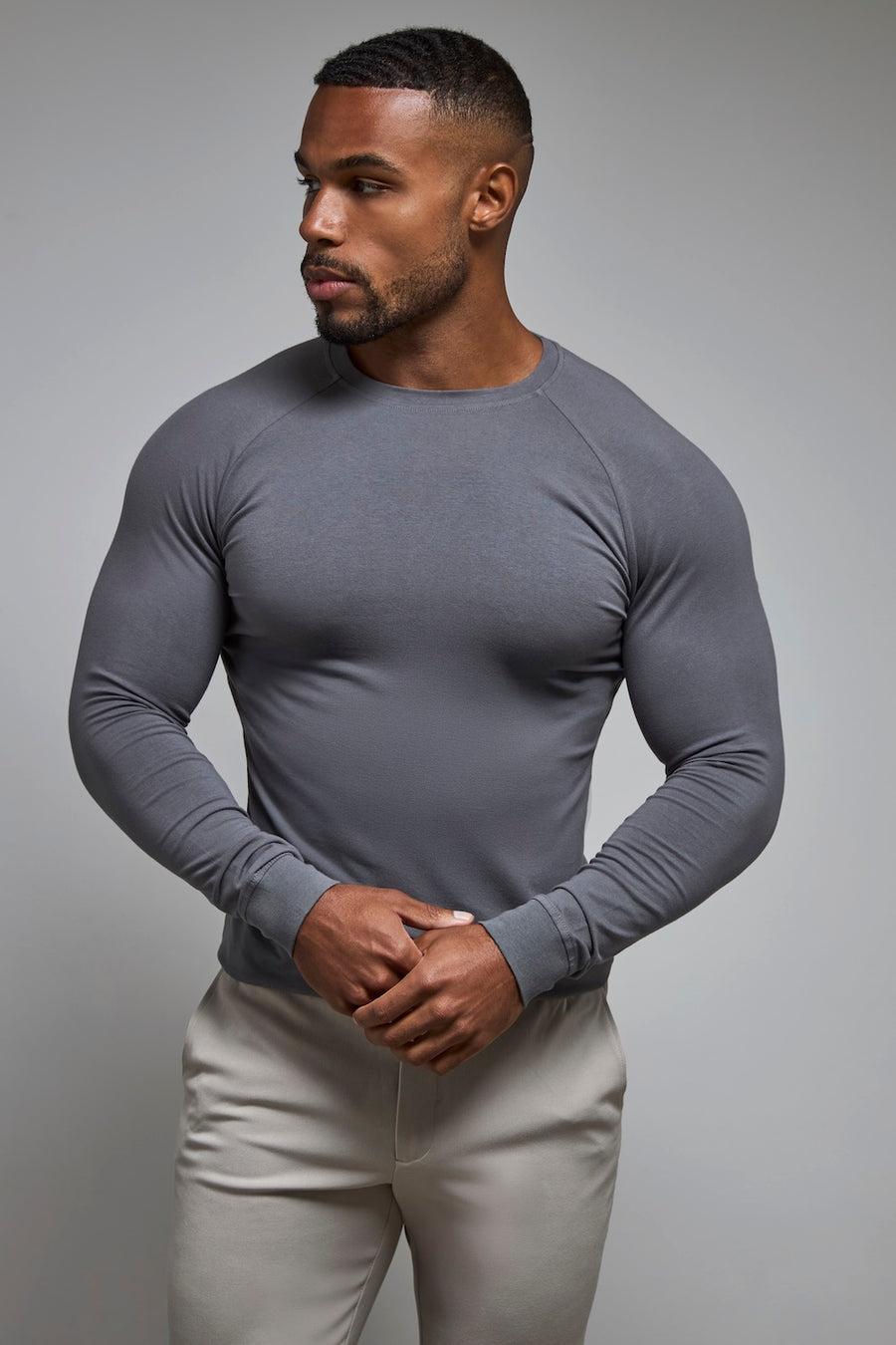 Athletic Fit Long Sleeve Easy 3-Pack - TAILORED ATHLETE - USA