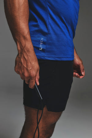 Essential Training Top in Cobalt Blue - TAILORED ATHLETE - USA
