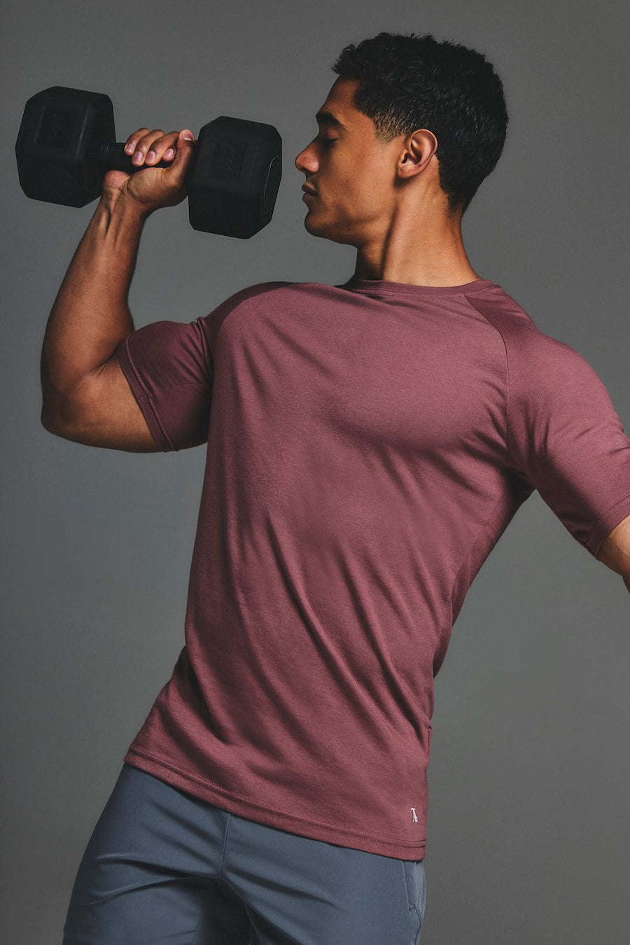 Essential Training Top in Wood Rose - TAILORED ATHLETE - USA