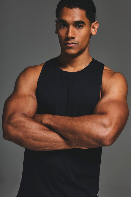 Essential Training Tank Top in Black - TAILORED ATHLETE - USA