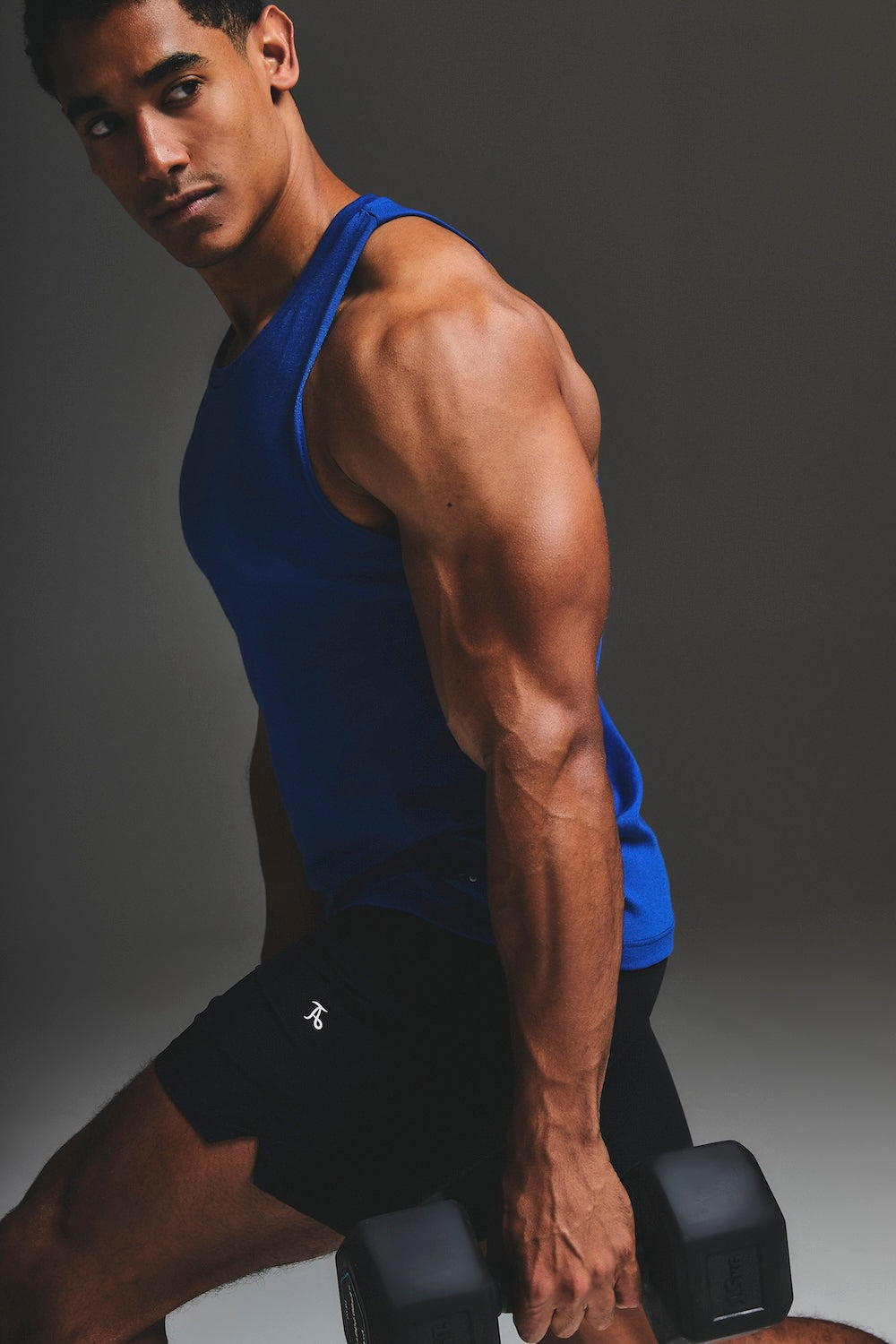 Essential Training Tank Top in Cobalt Blue - TAILORED ATHLETE - USA