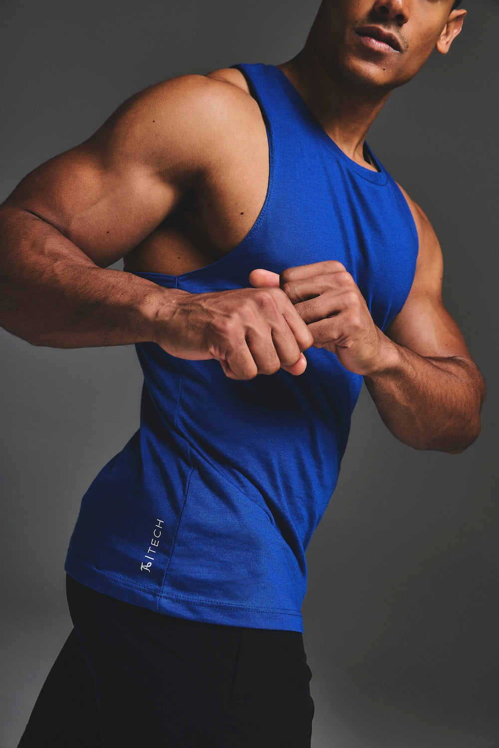 Essential Training Tank Top in Cobalt Blue