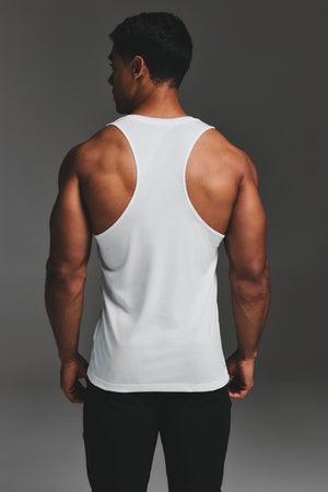 Essential Training Tank Top in White - TAILORED ATHLETE - USA