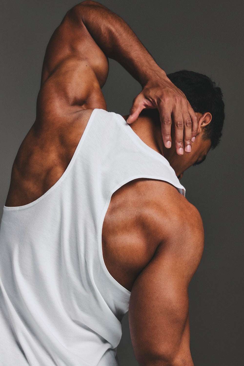 Essential Training Tank Top in White - TAILORED ATHLETE - USA