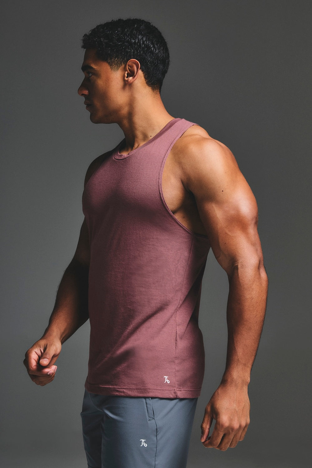 Essential Training Tank Top in Wood Rose - TAILORED ATHLETE - USA