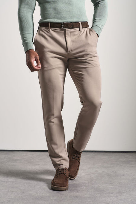 Athletic Fit Essential Pants in Dark Stone