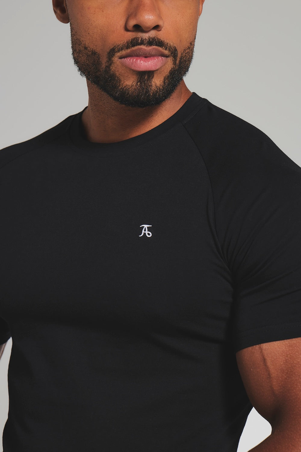 Premium Athletic Fit T-Shirt in Black