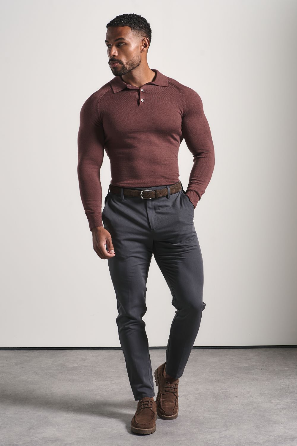 Athletic Fit Essential Pants in Graphite
