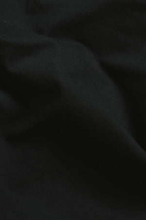 Athletic Fit Cotton Stretch Chino Pants in Black