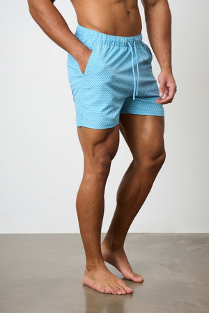 Printed Swim Short Diamond Geo - TAILORED ATHLETE - USA