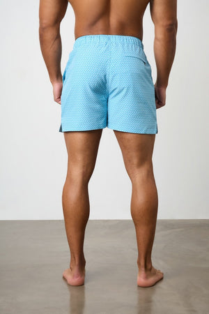 Printed Swim Short Diamond Geo - TAILORED ATHLETE - USA