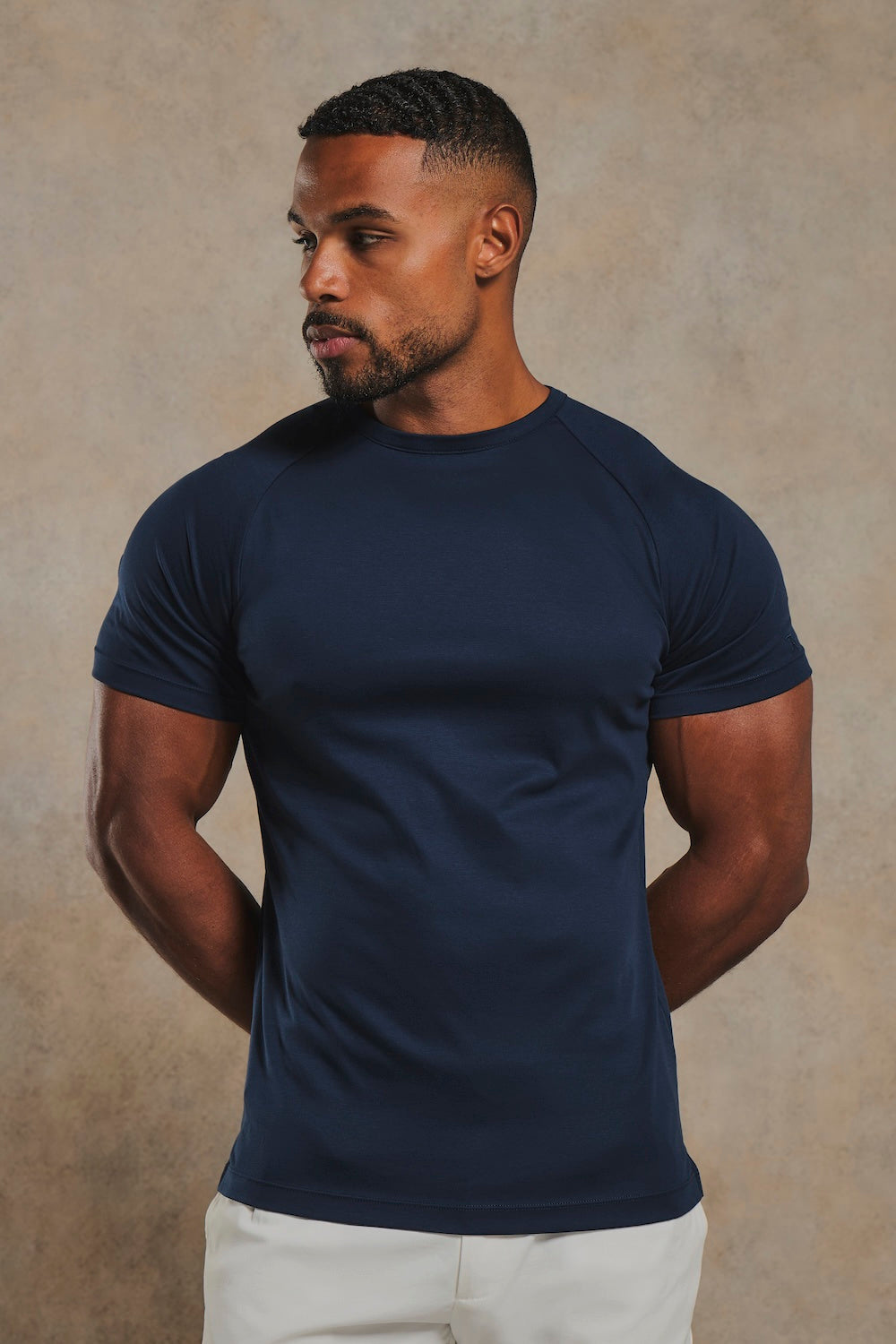 F.C.R.B x READY MADE トレーニングシャツ　XL NAVY Mercerised Cotton T-Shirt in Navy