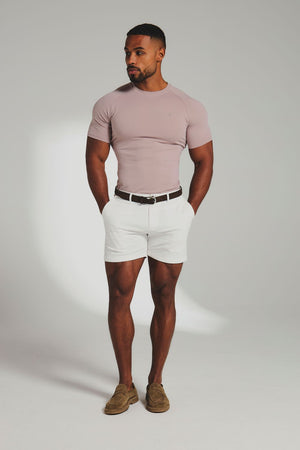Athletic Fit T-Shirt in Mauve Pink - TAILORED ATHLETE - USA