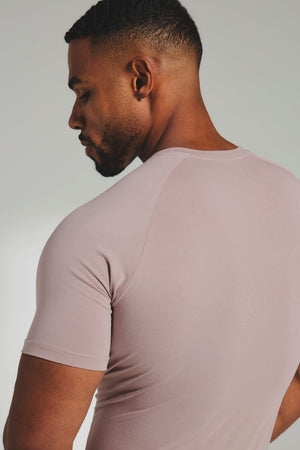 Athletic Fit T-Shirt in Mauve Pink - TAILORED ATHLETE - USA