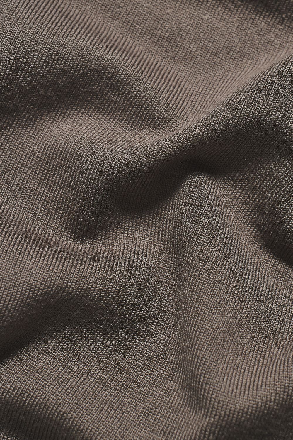 Knitted Shirt in Mocha
