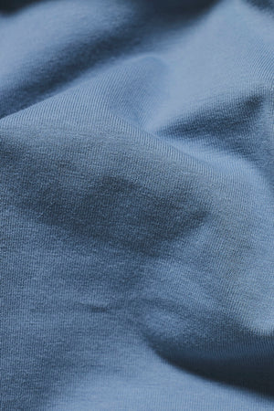 Essential Jersey Buttonless Polo Shirt in Airforce