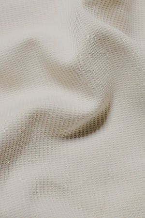Textured Jersey T-Shirt in Alabaster